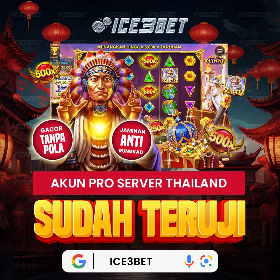 Ice3bet: Web Slot Gacor Terpercaya 2024